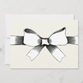 Bow Avec Invitations De Ruban (Devant)