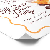 Bow Cocktail Halloween Bacheloerette Affiche de bi (Coin)