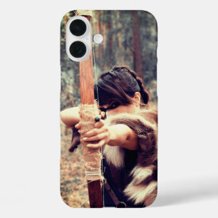 Bow en pijl telefoonhoesje iPhone 16 plus hoesje