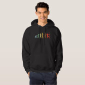 Bow Evolution Retro Archery Archer Hoodie (Voorkant volledig)