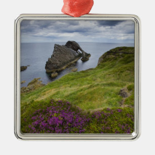 Bow Fiddle Rock, Portknockie, Schotland Metalen Ornament
