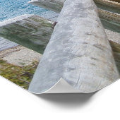 Bow Glacier Lake, AB, Canada Poster (Hoek)