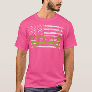 Bow Hunter Archery Bowhunter Broadhead Vlag van de T-shirt