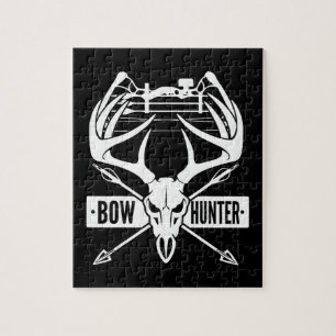 Bow Hunting Deer Skull Compound Bow Archery Gift Legpuzzel
