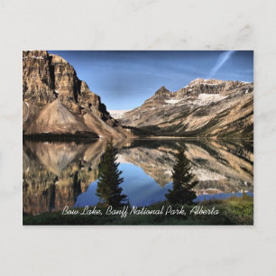 Bow Lake Banff National Park Alberta Briefkaart