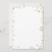 Bow Making Spirits Bright Christmas Cocktail party Kaart (Achterkant)