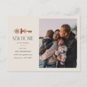 Bow New Home Holiday Moving Faire-part Carte posta (Devant)