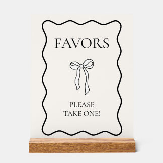 Bow noir nouer la Fête des mariées Favoriser