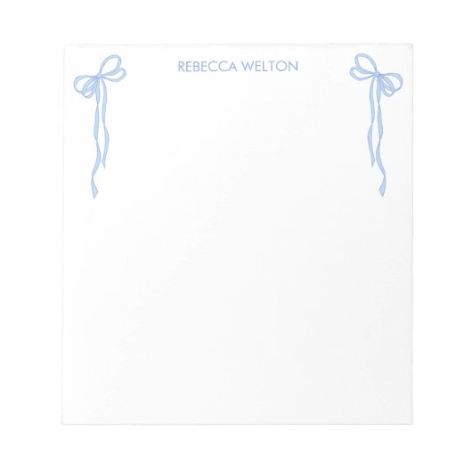 Bow Note Pad Notitieblok (Voorkant)