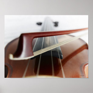 Bow op Violin Poster
