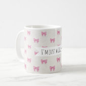 Bow pink Mug (Devant gauche)