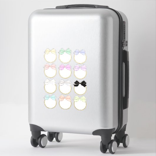 Bow Planner-Stickers Sticker (Koffer)