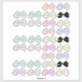 Bow Planner-Stickers Sticker (Vel)