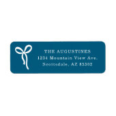 Bow Return Address Label (Voorkant)