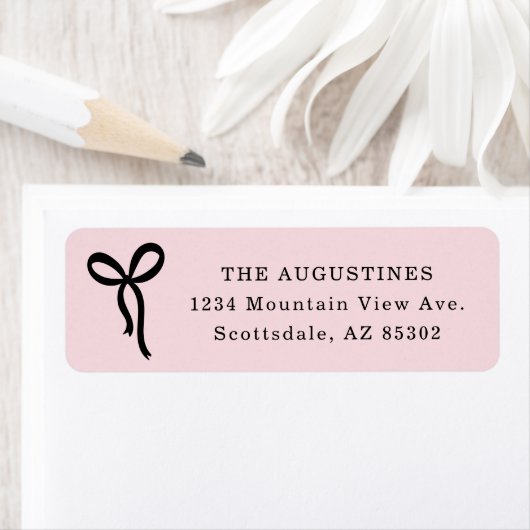 Bow Return Address Label (Insitu)
