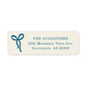 Bow Return Address Label (Voorkant)