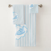 Bow Ribbon is een jongen Bad Handdoek (Insitu)