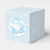 Bow Ribbon is een jongen Bedankdoosjes (Voorkant Zijde)