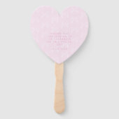 Bow Ribbon is een meisje Handwaaier (Achterkant)