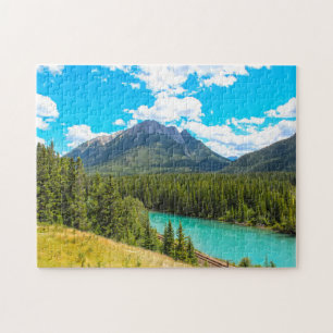 Bow River Banff Alberta Canada. Legpuzzel