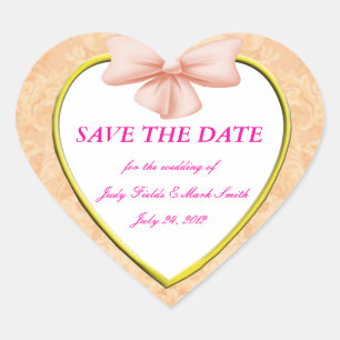 Bow Rose Enregistrer Les Stickers Date
