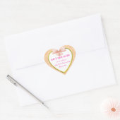Bow Rose Enregistrer Les Stickers Date (Enveloppe)