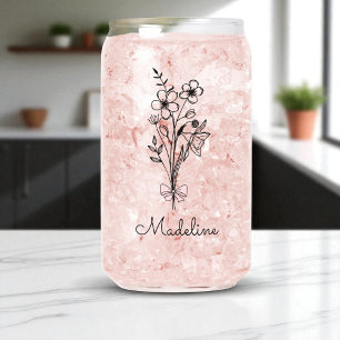 Bow rose Floral Personnalisé Pour Bridesmaid