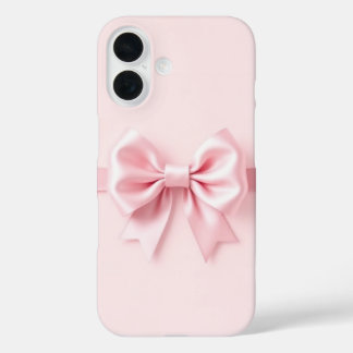 Bow rose iPhone 16 Coque