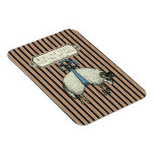 Bow Sheep™ Collectie - Birth Info / Magneet (Rechterzijde)