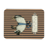 Bow Sheep™ Collectie - Birth Info / Magneet (Horizontaal)