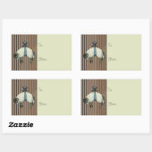 BOW Sheep DESIGNER OPTIES~ Square Stickers (Vel)