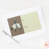 BOW Sheep DESIGNER OPTIES~ Square Stickers (Envelop)
