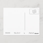 Bow Stropdas #2 Briefkaart (Achterkant)