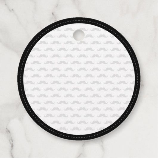 Bow Stropdas Klein Man Verjaardag Baby shower Favo Bedankjes Labels (Achterkant)