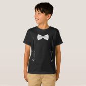 Bow Tie With Suspenders Funny Wedding And Special  T-shirt (Voorkant volledig)