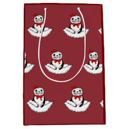 Bow-tiful Seal – Christmas Edition Medium Cadeauzakje