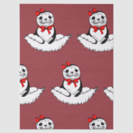 Bow-tiful Seal – Christmas Edition Tissuepapier