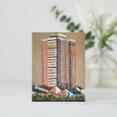 Bow Tower Briefkaart (Staand voorkant)