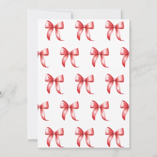 Bow | Une Invitation Chic À La Douche Mariale (Dos)