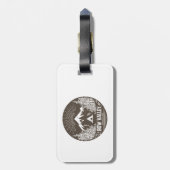 Bow Valley Provincial Park Bagagelabel (Achterkant verticaal)