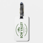 Bow Valley Provincial Park Bagagelabel (Achterkant verticaal)