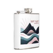 Bow Valley Provincial Park Gekleurde heuvels Heupfles (Rechts)