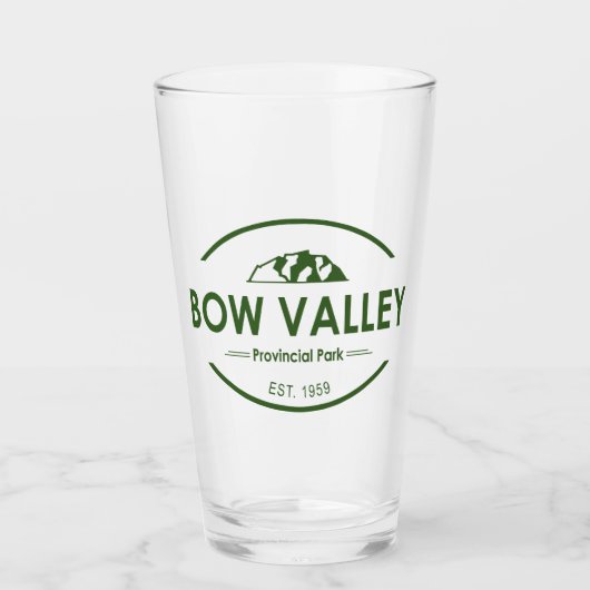 Bow Valley Provincial Park Glas (Voorkant)
