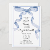 Bow Vrijgezellenfeest Invite Kaart (Voorkant / Achterkant)