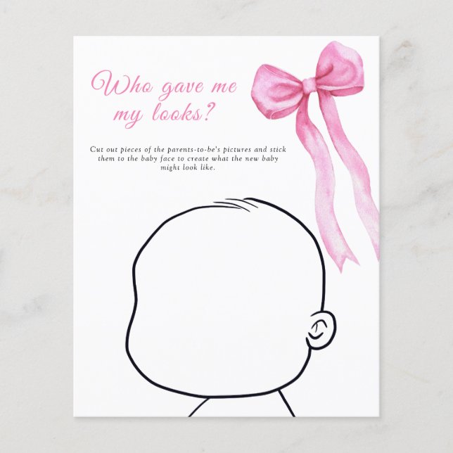 Bow - Wie gaf me mijn looks baby spel (Voorkant)