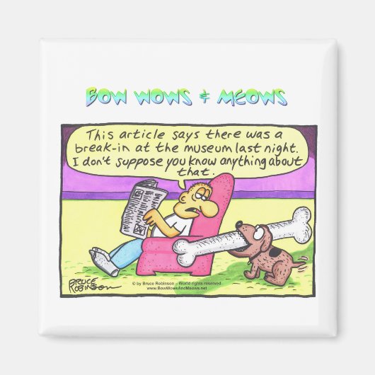 BOW WOWS & MEOWS - Dit artikel zegt... Magneet (Voorkant)