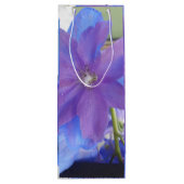 Bowen Bowen, "Gaye Elise Beda", "blue/paarse Flowe Wijn Cadeautas (Achterkant)