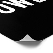 Bowen - Cool New Funny Name Fan Gift Tee  Poster (Hoek)