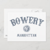 Bowery Briefkaart (Voorkant / Achterkant)