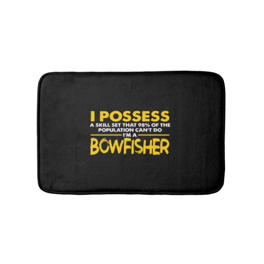 Bowfishing Vaardigheid Set Bowfisher Bowfishman Gi Badmat (Voorkant)